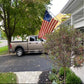 Tea Stained American Flag 13 Stars 4x6 Outdoor- Betsy Ross Flag 13 Colonies Primitive Vintage US USA Flags Banner Heavy Duty (Tea Printed Star Flag)