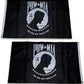 Pow Mia Flag Embroidered 3x5 Outdoor - Heavy Duty Double Sided You are Not Forgotten War Flags 300D Nylon Military Made in USA Pow Flags for Outside