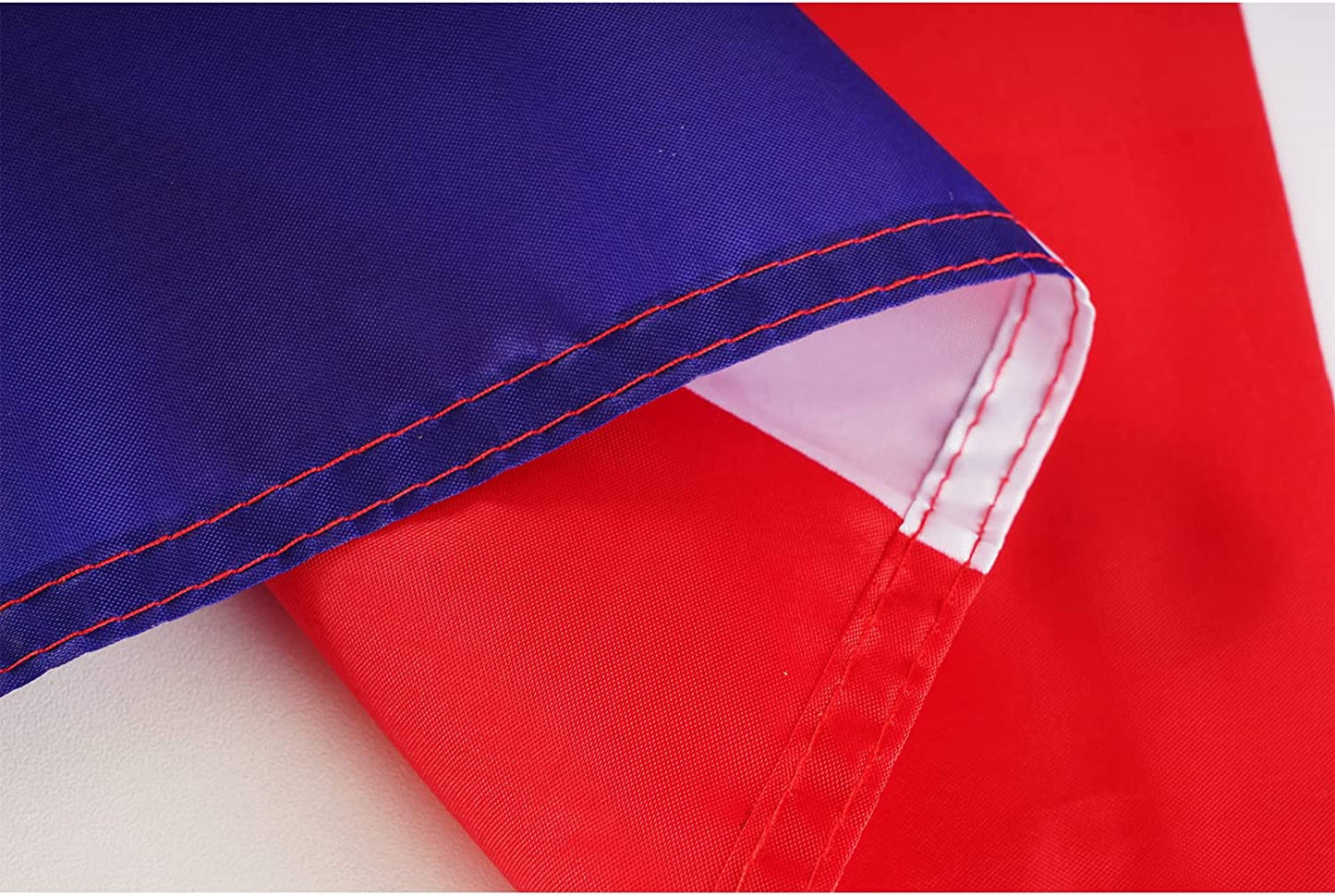 Pack of 2 United Kingdom UK Flag 3x5 Ft, Union Jack British Flags with 2 Brass Grommets and Canvas Header, Vivid Color England Outdoor Banner