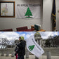 an Appeal to Heaven Flag 3Ply Double Side Pine Tree Flag 3x5 Ft Outdoor Canvas Header Brass Grommets