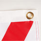 Pack of 2 United Kingdom UK Flag 3x5 Ft, Union Jack British Flags with 2 Brass Grommets and Canvas Header, Vivid Color England Outdoor Banner