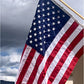 American Flag for Outdoor 5x8 US Flags with Embroidered Stars Heavy Duty Made in USA Flag 2 Brass Grommets Indoor Outside