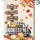 Pack of 2 Fall Garden Flag Yard Flags 12 x 18 Inch Double Sided Pumpkin Outdoor Flag Welcome Decorations for Home Porch Outside (Fall-Harvest Car)