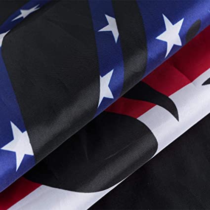 Liberty or Death 2nd Amendment Flag 3x5 Outdoor USA Punisher Skull Rifles 1789 Gun Flags Banner with Grommets