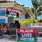 Pack of 2 Black Lives Matter Flag, BLM Flag, 3x5 Ft Protest Peace Large Flags Banner with Canvas Header 2 Grommets for Home, Room, Wall Outdoor/Indoor