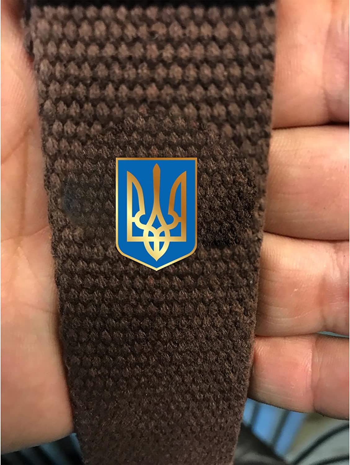 Pack of 4Pcs Ukraine Flag Pins, I Stand with Ukrainian, Ukrainian American Lapel Pin Button with Coat of Arms, Support The Ukraine Pin