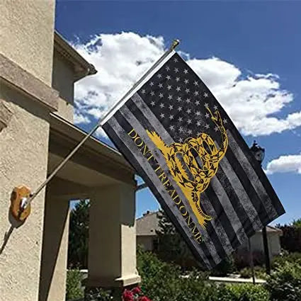 Bandera Dont Tread On Me Gadsden De 3 X 5 Pulgadas Para Exteriores