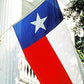 Pack of 12 Texas Flags 3x5 ft Outdoor, Texas State Flag Made in USA for Outdoor Heavy Duty, Polyester State of Texas Flags TX Banner with Brass Grommets for House