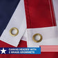 2x3 American flag US Flag Heavy Duty Outdoor Unite States Flags Embroidered Stars Sewn Stripes with Brass Grommets