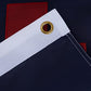 Christian Flag 3x5 ft, Heavy Duty Embroidered Christian Flags for Outdoors, Christianity Easter Day Cross Flag Jesus Flags with 2 Brass Grommets Church House Outsides Insides Decoration Made in USA
