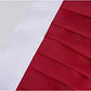 American Pleated Fan Flag 3x6 Ft USA Bunting Flags Patriots Flag Decorations with Embroidered Stars Sewn Stripes for Porch Outside