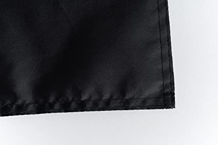 Pack of 2 All Black American Flag - 3x5 Ft Outdoor American Black Flags Blackout Tactical US Banner Vivid and Fade Resistant Indoor with Brass Grommets