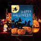Pack of 2 Happy Halloween Pumpkins Garden Flags 12x18- Double Sided Pumpkin Lantern Yard Flags Banner Halloween Garden Lawn Decorations
