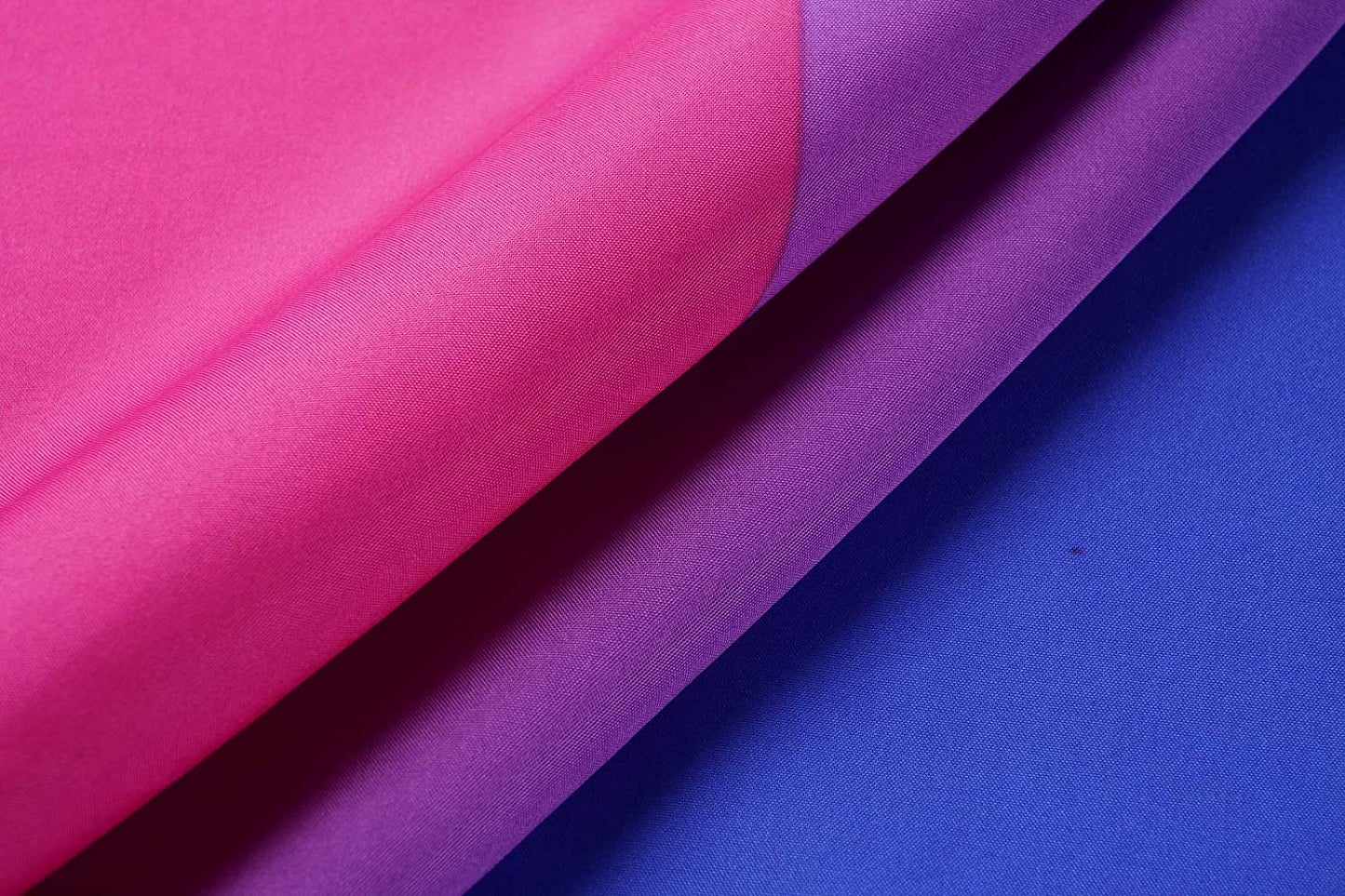 Pack of 2 Bisexual BI Gay Pride Flag 3x5 Heavy Duty Polyester LGBT Rainbow Equality Flags for Outdoor Wall with Brass Grommets & Durable Header