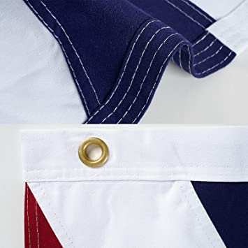 British Flag 2x3 Union Jack England Flags Embroidered Sewn Stripes United Kingdom UK Flag Heavy Duty Outdoor