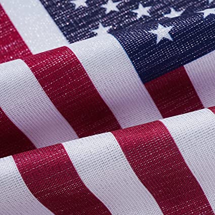 Pack of 2 American Flag USA Garden Flag 12 x 18 - Patriotic Double Sided Small American Flags for Yard (American Garden Flag)