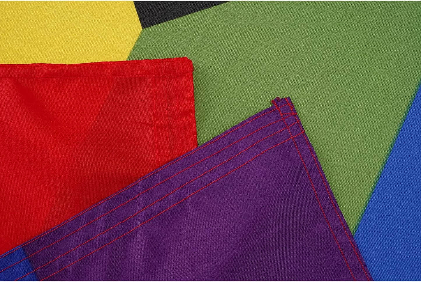 Pack of 2 4x6 FT Progress Pride Rainbow Flag - LGBT Community Gay Pride Lesbian Transgender Bisexual Flags Banner UV Fade Resistant for Indoor Outdoor