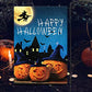 Pack of 2 Happy Halloween Pumpkins Garden Flags 12x18- Double Sided Pumpkin Lantern Yard Flags Banner Halloween Garden Lawn Decorations
