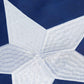 State of Texas 3x5 Feet Flag - Embroidered Sewn Heavy Duty 210D Oxford Nylon Flag Vivid Color - Brass Grommets and 4 Stitch Hemming TX Flag