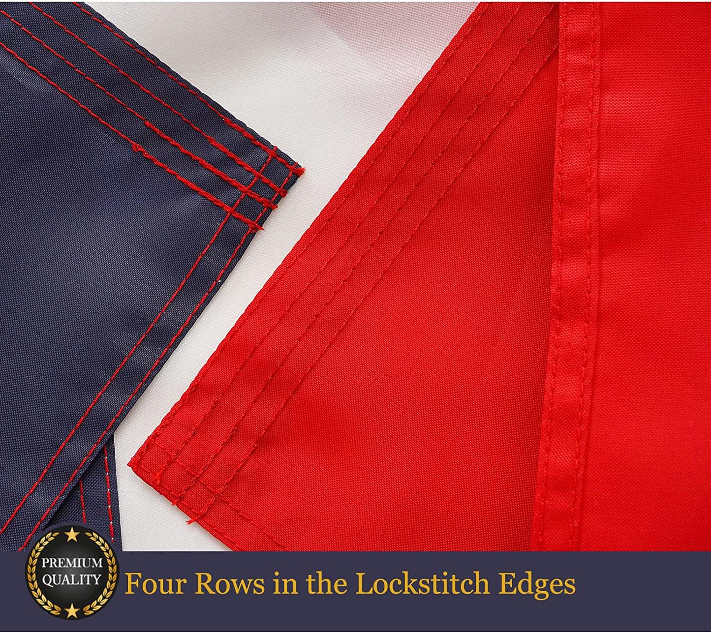 Dominican Flag 3x5 Ft Dominican Republic Flags Embroidered Large Dominican Flag Heavy Duty Outdoor for Wall Deco