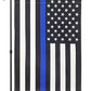 Pack of 10 Thin Blue Line Flag Garden Flags 12x18 Inch Double Side Police Flag Blue Lives Matter Back First Responder