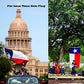 Pack of 12 Texas Flags 3x5 ft Outdoor, Texas State Flag Made in USA for Outdoor Heavy Duty, Polyester State of Texas Flags TX Banner with Brass Grommets for House