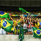 Brazil Flag Embroidered Brazilian National Flags 3x5 Foot Sewn Stripes Heavy Duty Outdoor with Brass Grommets