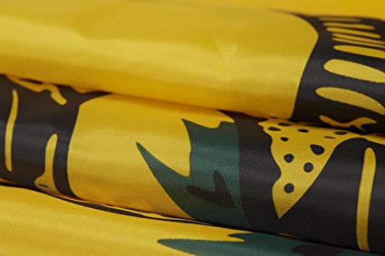Pack of 10 Don't Tread On Me Flag Gadsden - Patriotic Flags 3x5 Outdoor Banner with 2 Brass Grommets (yellow)