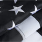 Thin Blue Line Flags Many Sizes Outdoor Made in USA - Embroidered Stars Police Flag, Heavy Duty Back The Blue Flag Stripe Blue Line Lives Matter Flags Banner with 2 Brass Grommets