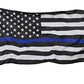 Pack of 10 Thin Blue Line American Flag - 3x5 Blue Stripe American Matter Police Flags - USA Flag 3x5 Ft American Outdoor - US Flags God Bless America, Durable National Stars and Stripes Indoor