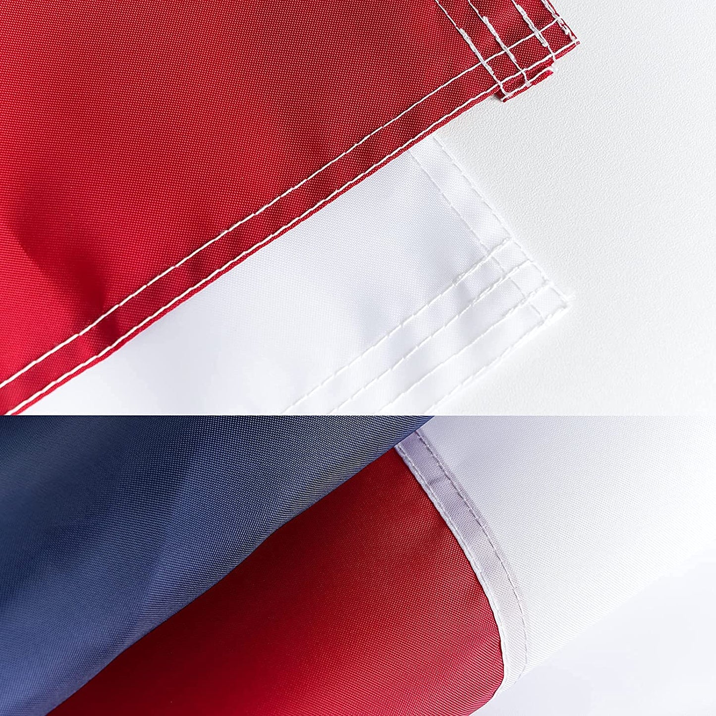 TOPFLAGS Texas Flag 3x5 Outdoor - Texas Flags Heavy Duty Oxford Nylon State Flag Made in USA Embroidered Sewn Stripes with Canvas Header 2 Brass Grommets for Room Outside