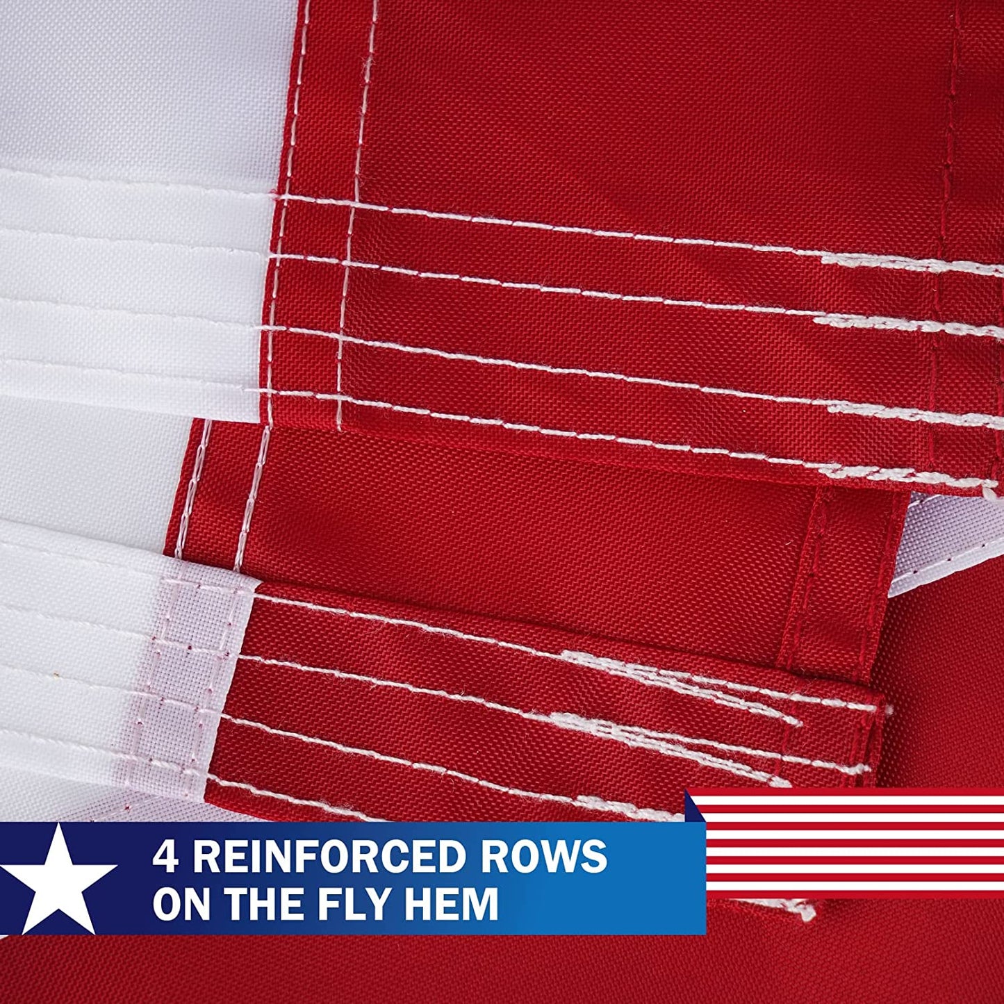 American Flag 4x6 Embroidered Stars USA Flags