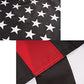 Pack of 2 Thin Blue Green and Red Line Garden Flag - Double Sided Support Military Fire Police 12.5 x 18 Inch - Blue Line American Flags Honoring Law Enforcement Officers Yard Outdoor Decor Banner