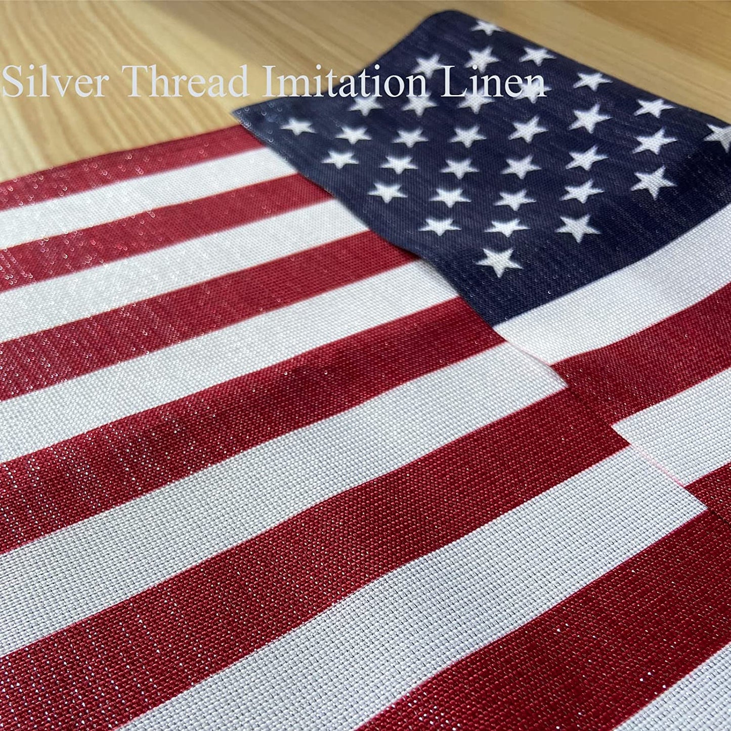 Pack of 10 American Garden Flags 12.5 X 18.5 Inch- US USA Double Sided Small American Flag for Yard Banner Patriotic Outdoor Lawn Decoration (American Garden Flag)