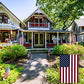 Pack of 2 American Flag USA Garden Flag 12 x 18 - Patriotic Double Sided Small American Flags for Yard (American Garden Flag)