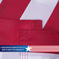 Pack of 2 Betsy Ross Boat Flag Made in USA 12x18 Inch, Embroidery 13 Stars Colony American Flags with Brass Grommets for 4th of July Independence Day Outdoor Decor Banner