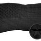 All Black American Flag - 3x5 Ft Outdoor American Black Flags Embroidered Stars Heavy Duty Blackout Tactical US Banner Made from Nylon Sewn Stripes Indoor with Brass Grommets (Black)